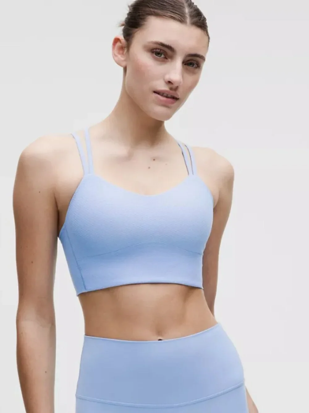 NEW! NWT! Lululemon athletica Like a Cloud Longline Dot Bra Light Support